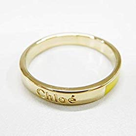 Chloé ゴールドラウンドリング　13号 Chloé ゴールドラウンドリング 13号 リング デザイン おしゃれ