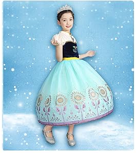 【試着のみ】公式130㎝　アナと雪の女王  アナ　ドレス ディズニー 新品 アナと雪の女王2 戴冠式 ドレス アナ雪 ディズニー キッズ
