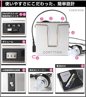 BOX補聴器　楽天市場　国産　ポケット型　ヒカリネット　集音器 楽天市場】補聴器 ポケット型 日本製ヒカリネットBOX補聴器