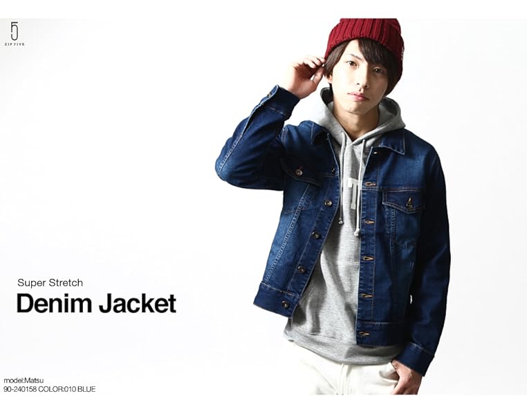   ストレッチジップ　デニムジャケット 試着対象】505ZXX デニムジャケット Gジャン セットアップ