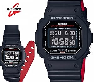 CASIO カシオ G-SHOCK Gショック DW-5600HR-1JF Amazon.co.jp: カシオ腕時計 ジーショックDW-5600HR-1 メンズ