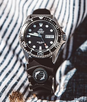 ORIENT オリエント レイ2 自動巻き ブラック ダイバー ORIENT オリエント レイ2 自動巻き ブラック ダイバー - メルカリ