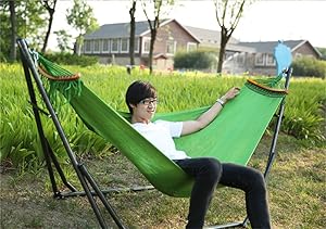 Amazon.co.jp: 自立式ハンモック スタンドセット1人用 安全 簡単
