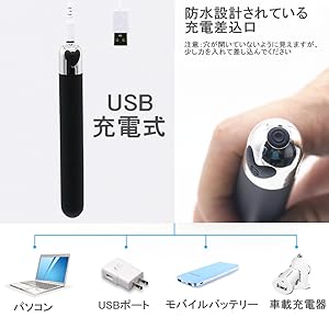 ハンディマッサージ　 USB充電　肩こりマッサージ Amazon.co.jp: ハンディマッサージャー 小型 ローター