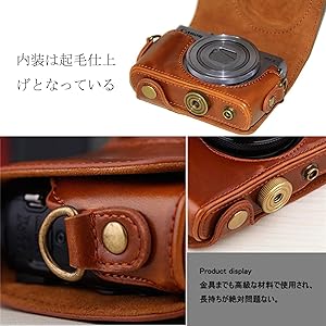Amazon.co.jp: kinokoo Canon G9 X / G9X mark2 カメラケース PU