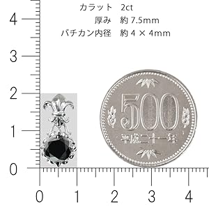 Amazon | [スマートタイム] Pt900 ダイヤモンド ペンダント