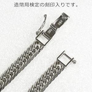 Amazon | [smarttime] Pt850 5.81mm幅 喜平 12面トリプル 50g