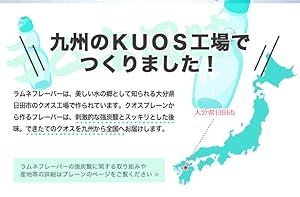 Amazon 強炭酸水 Kuos クオス ラムネフレーバー 大分県日田産 500ml 24本 Kuos クオス 炭酸水 通販