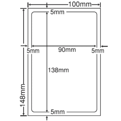 Amazon Clh 24 Vp はがきサイズ ラベルシール 90 138mm 1000シート レーザー インクジェットプリンタ用 医療向け 表示ラベル Clh24 ラベル用紙 文房具 オフィス用品