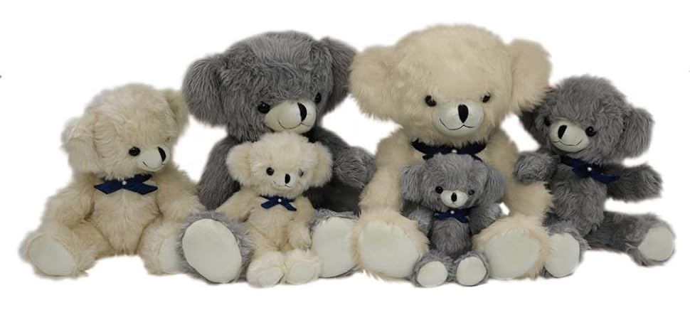 テディベア　6体まとめ売り　ラージ　ミディアム　スモール　ベビー テディベア 6体まとめ売り ラージ ミディアム スモール ベビー