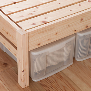 【源ベッド】コンセント付き☆セミダブル ひのき すのこベッド Amazon｜源ベッド 日本製ひのき すのこベッド 桧ベッド シングル