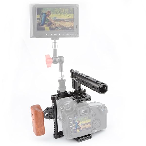 stさま専用 Amazon | CAMVATE カメラケージ 1/4＆3/8ネジ穴 トップハンドル