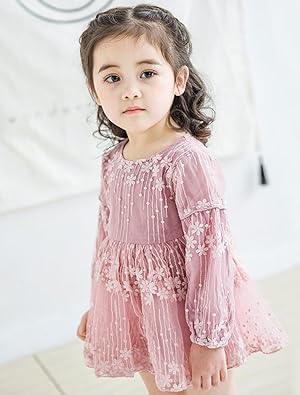 ♡美しく可愛いピンク色♡レースドレスワンピース帽子付き♡イベントにも♡ Fashion Letter ドレス バックレースアップ 結婚式ワンピース