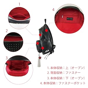 Amazon.co.jp: ＜黒田アーサー × AnneCoquine ＞コラボリュック