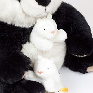 Amazon.co.jp: シュタイフ×グランパパ パンダ ぬいぐるみ