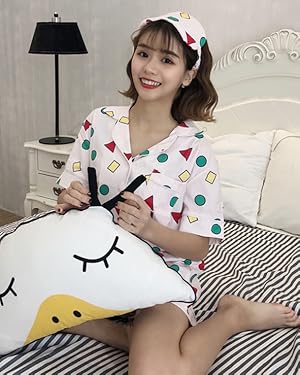 Amazon | [レモンツリーセブン] パジャマ レディース 半袖