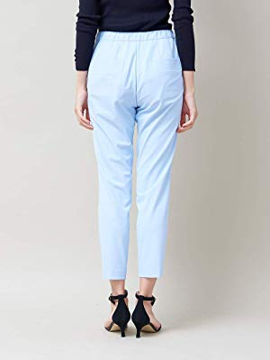 最終【完売品】qualite 2WAYストレッチタックパンツ34 （8.5分丈） セール】2WAYストレッチタックパンツ（8.5分丈）（その他パンツ