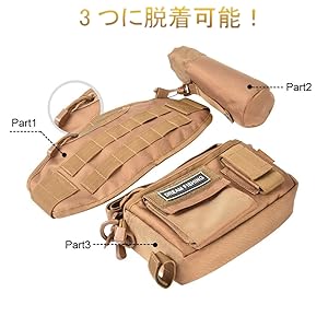 Amazon.co.jp: フィッシング バッグ 釣り用 ヒップ バック
