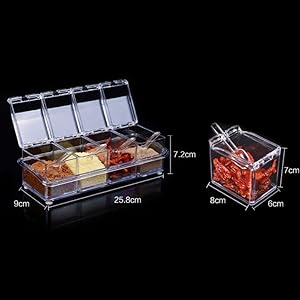 調味料ケース 4個セット 液だれ防止*5 調味料ケース 4個セット 液だれ防止*5 調味料ケース｜保存容器