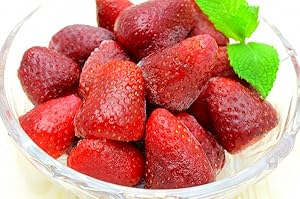 いちごです Amazon | 築地の王様 冷凍 ストロベリー 500g×1パック・冷凍