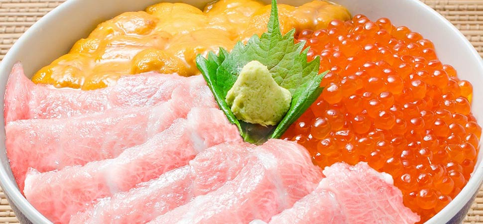 Amazon.co.jp: 築地の王様 築地の海鮮丼セット (極み) 本マグロ