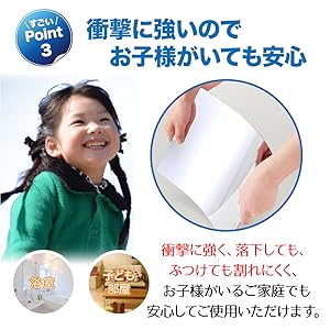Amazon.co.jp: 軽くて薄くて 割れない鏡 Sサイズ(215×295mm