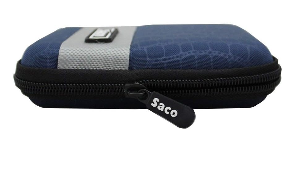 Saco External Hard Disk Carrying case Pouch Cover Bag for WD My