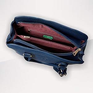 Diana Korr Layla Women's Shoulder Bag (Blue) (DK21BLU)