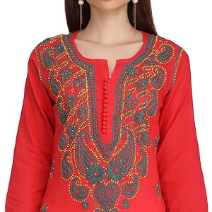 Ada Needlecrafted Lucknow Chikan