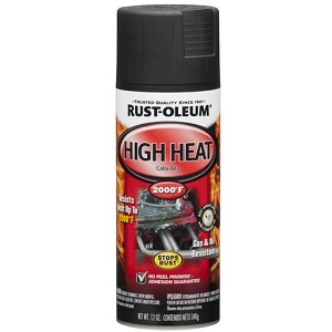 High Heat Flat Black Spray Cane