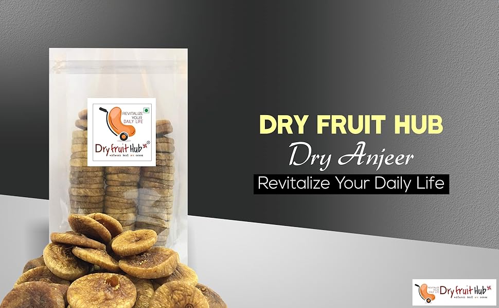 DRY FRUIT HUB Anjeer 400G Anjir,Figs, Grade 1 Anjeer Dry Fruits