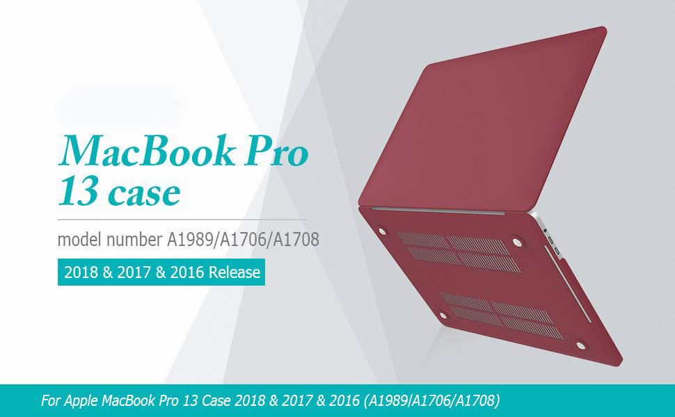 Macbook Pro 13 A1989 A1706 A1708 2018 2017 2016 Release
