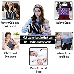 gel bottle electric heating gel pd hot water bottle for winter pain relief