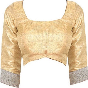 Comes with Separate Blouse Piece 