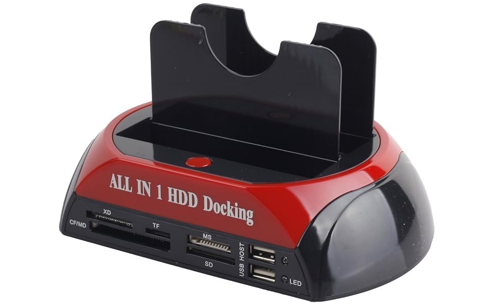 NISUN All in 1 HDD Offline Clone SATA Hard Drive Docking Station Multi