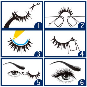 5 Pack Faux 3D Mink Eyelashes