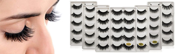 5 Pairs Eyelashes