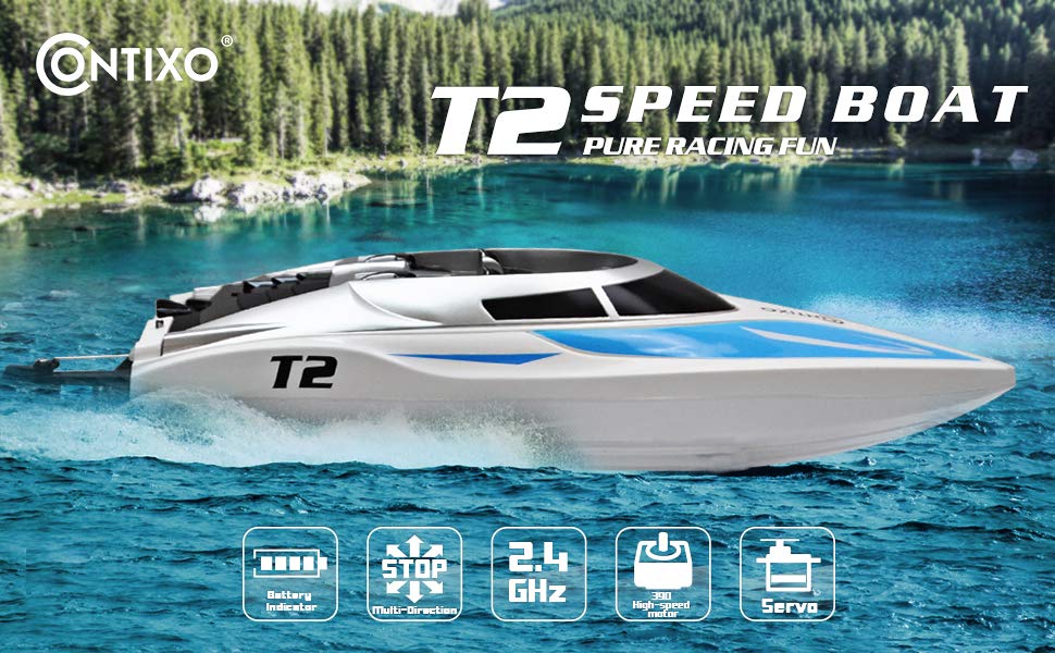 contixo t2 rc boat