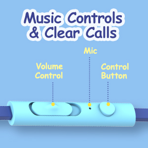 kids headphones with mic