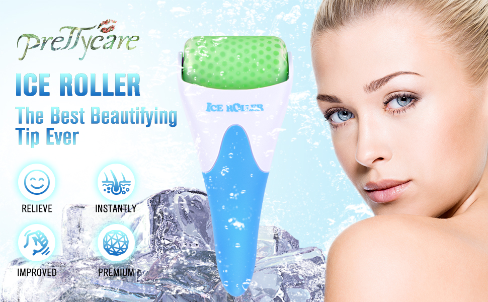 PrettyCare Ice Roller for Face and Eye, Ice Roller for Relief Eye