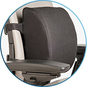 Everlasting Comfort 100 Pure Memory Foam Back Cushion Lumbar