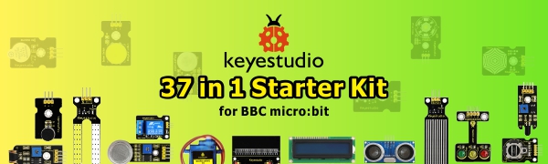 KEYESTUDIO 37 Sensors in 1 Box Starter Kit for BBC Micro:bit V2 V1.5 ...