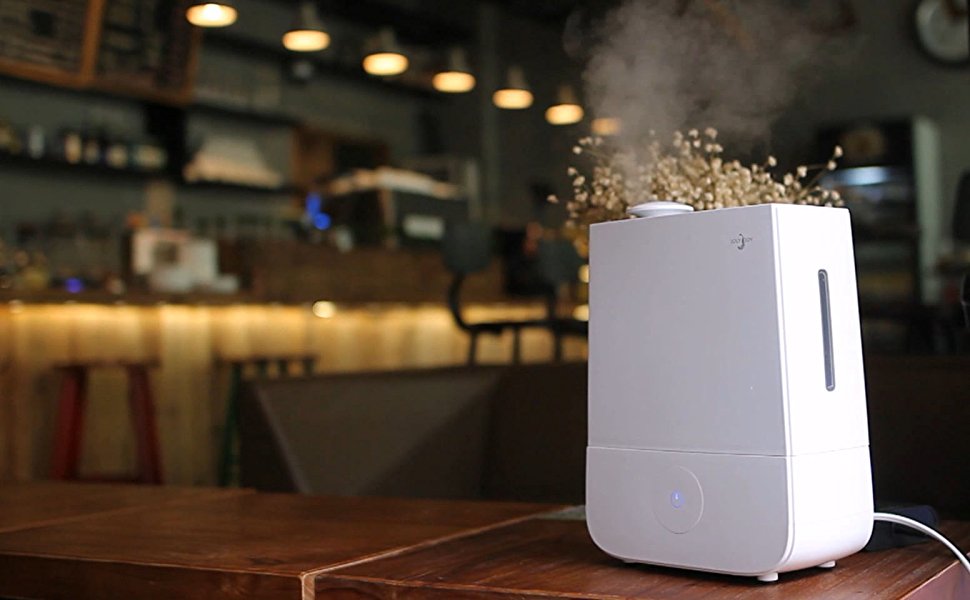 Joly Joy 4L Ultrasonic Cool Mist Humidifier, Whisperquiet, Auto Shut