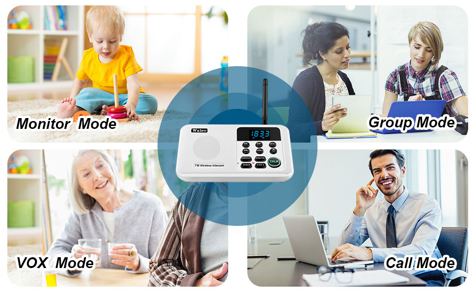 Wuloo Wireless for Home 1 Mile Range 22 Channel 100 Digital