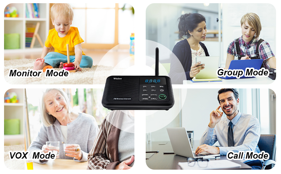 Wuloo Wireless for Home 1 Mile Range 22 Channel 100 Digital