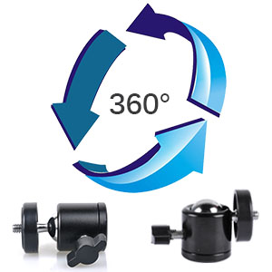 360 90 degree moving ratate rotation easy to use in different angle and postion facilitate cameras 