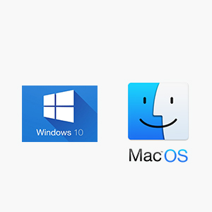 Also works with Windows and MAC OS X