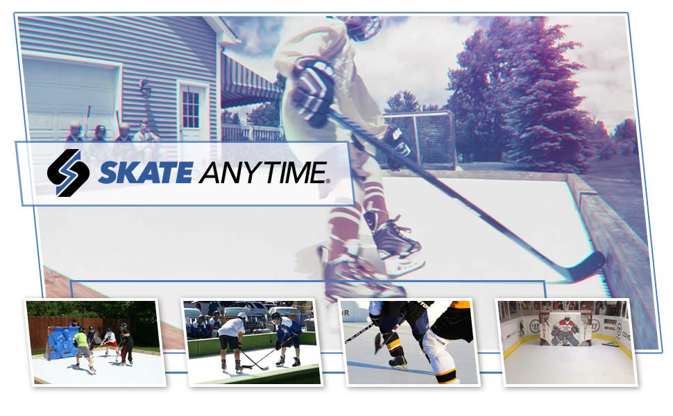 Skate Anytime Synthetic Ice for Hockey Skateable Artificial Ice