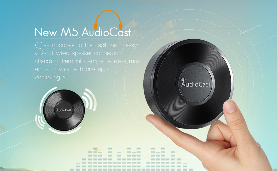 Wifi Audio Receiver, Wifi Music Receiver, Wireless Audio Adapter, Wifi