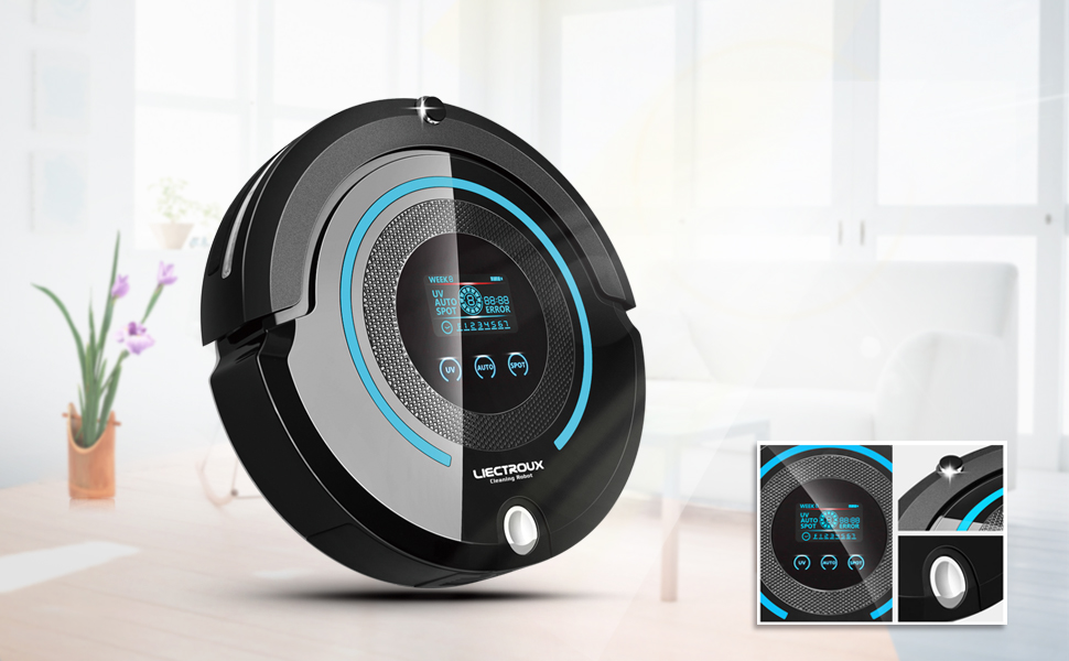 Liectroux Robotic Vacuum Cleaner Multifunction(Sweep, Mop, Vacuum